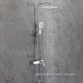 Exposed Shower Set Chrome Faucet 3 Function Chrome Shower Faucet Set Supplier